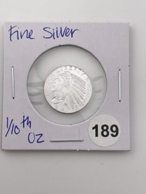 1/10th oz Fine Silver Coin