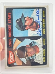 Steve Carlton Hand Signed Authentic Autograph