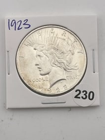 1923 Peace Silver Dollar Coin