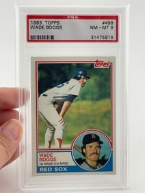 1983 Topps Wade Boggs Baseball Card