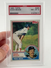 1983 Topps Wade Boggs Baseball Card
