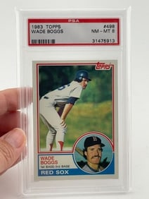 1983 Topps Wade Boggs Baseball Card