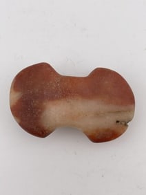 Quartz Bannerstone Indian Artifact Arrowhead