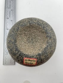 Discoidal from St. Charles County Indian Artifact Arrowhead
