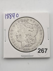1889 O Morgan Silver Dollar Coin
