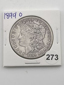 1899 O Morgan Silver Dollar Coin