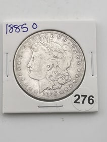 1885 O Morgan Silver Dollar Coin