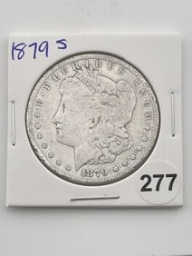 1879 S Morgan Silver Dollar Coin