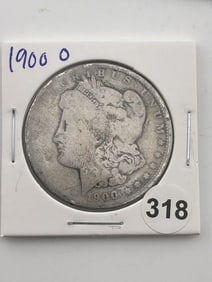 1900 O Morgan Silver Dollar Coin