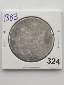1883 Morgan Silver Dollar Coin