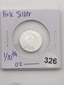 1/10th oz Fine Silver Coin