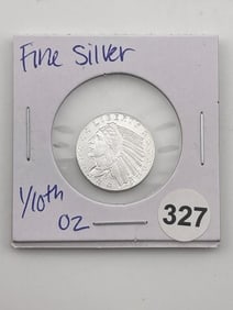 1/10th oz Fine Silver Coin