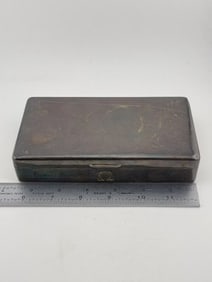 Made in England Sterling Jewelry Box