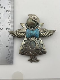 Sterling & Turquoise Pendant