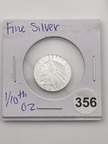 1/10th oz Fine Silver Coin