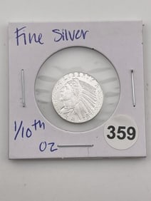 1/10th oz Fine Silver Coin