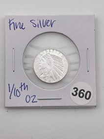 1/10th oz Fine Silver Coin