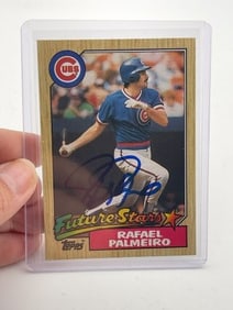 Rafael Palmeiro Hand Signed Authentic Autograph