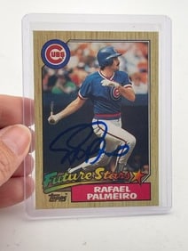 Rafael Palmeiro Hand Signed Authentic Autograph