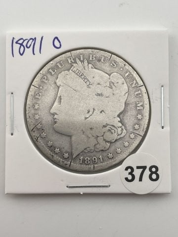 1891 O Morgan Silver Dollar Coin (1 of 2)