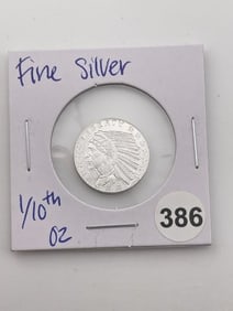 1/10th oz Fine Silver Coin