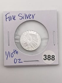 1/10th oz Fine Silver Coin