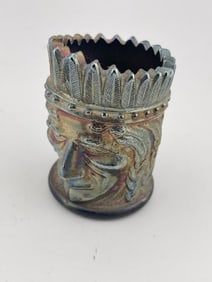 Carnival Glass Toothpick Holder