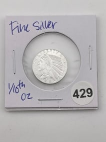 1/10th oz Fine Silver Coin