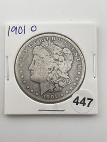 1901 O Morgan Silver Dollar Coin
