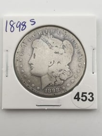 1898 S Morgan Silver Dollar Coin