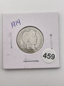 1914 Quarter Coin