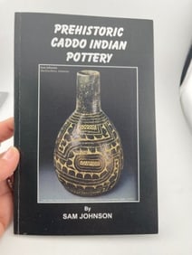 Pre-Historic Caddo Book signed by Sam Johnson