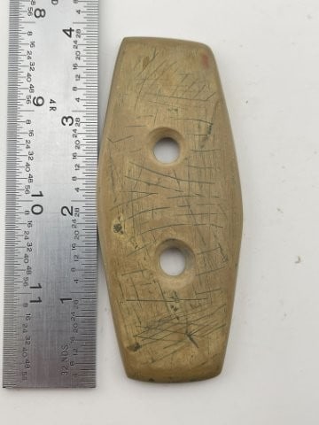 Gorget Indian Artifact Arrowhead: KEY WORDS: INDIAN ARTIFACT ARTIFACTS ARROWHEAD ARROWHEADS NATIVE AMERICAN MISSISSIPPIAN QUAPAW CADDO POTTERY COINS MORGAN DOLLAR PEACE DOLLAR SILVER COINS Arkansas. Now taking in consignments for pre-