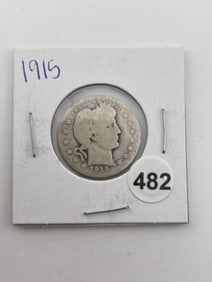 1915 Quarter Coin