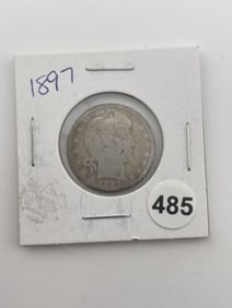 1897 Quarter Coin