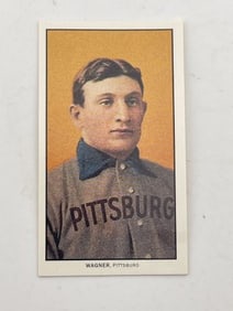 Honus Wagner Tobacco RE-PRINT Card