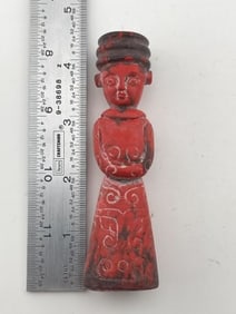 Chinese Jade Hongshan Figurine