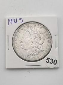 1921 S Morgan Silver Dollar Coin