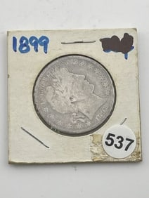 1899 Barber Half Dollar Coin