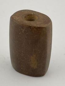 Miniature Bannerstone Indian Artifact Arrowhead