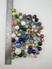 Group of Nice Marbles