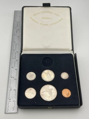 Canadian Silver Coin Set (1 of 2)