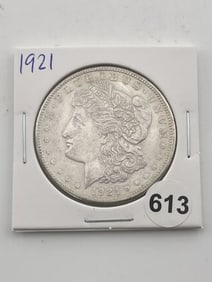 1921 Morgan Silver Dollar Coin