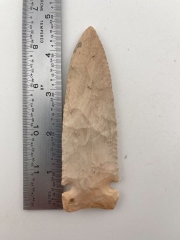 Hickory Ridge Indian Artifact Arrowhead (1 of 3)