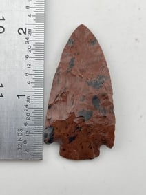 Mahogany Obsidian Point Indian Artifact Arrowhead