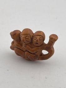 Pre-Columbian Miniature Human Effigy Pottery