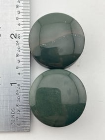 Pre-Columbian Jade Ear Spools