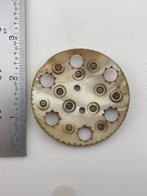 Engraved Shell Pendant