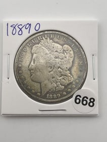 1889 O Morgan Silver Dollar Coin
