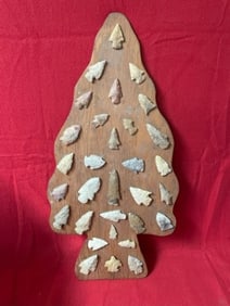 Board of Very Nice Arrowheads